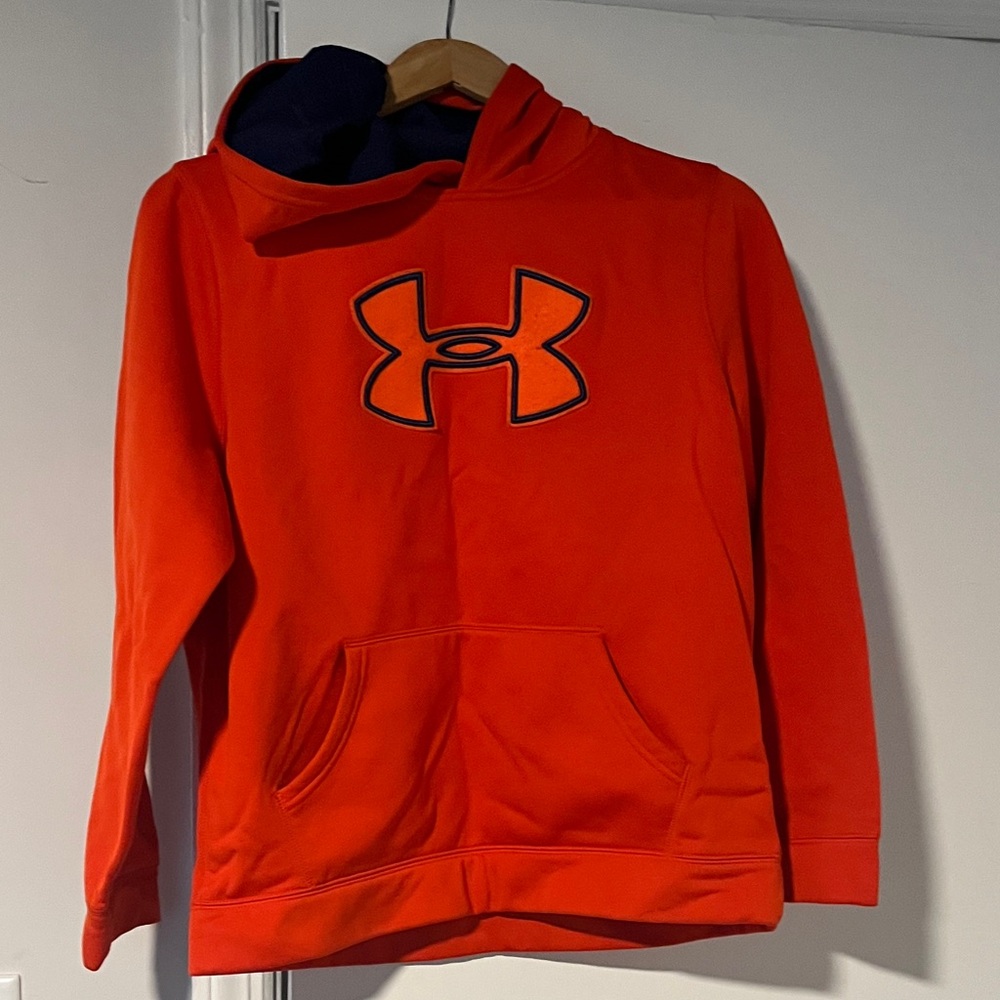 Under Armour Kids' Neon Orange Hoodie